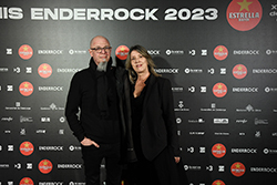 Photocall Premis Enderrock 2023-Mas Marroch (Vilablareix-Girona) Lluís Torrents i Carmen Zapata (ASACC)